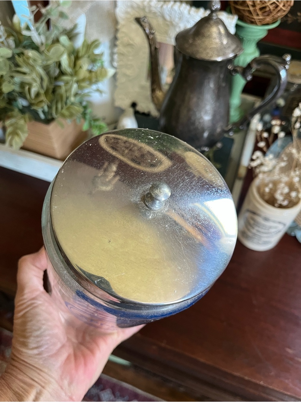 Vintage glass medical apothecary jar - Picture 7 of 12